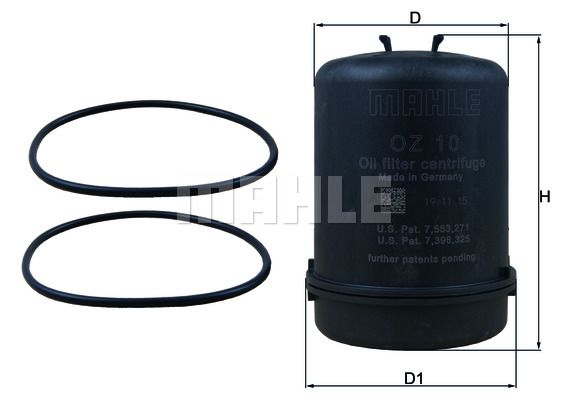 WILMINK GROUP Eļļas filtrs WG1426464